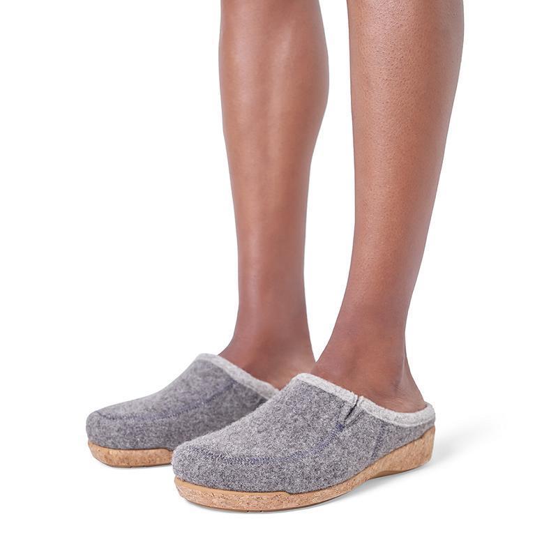 Birkenstock Wool Do Clog Træsko Dame Grå | DK 305ZUT